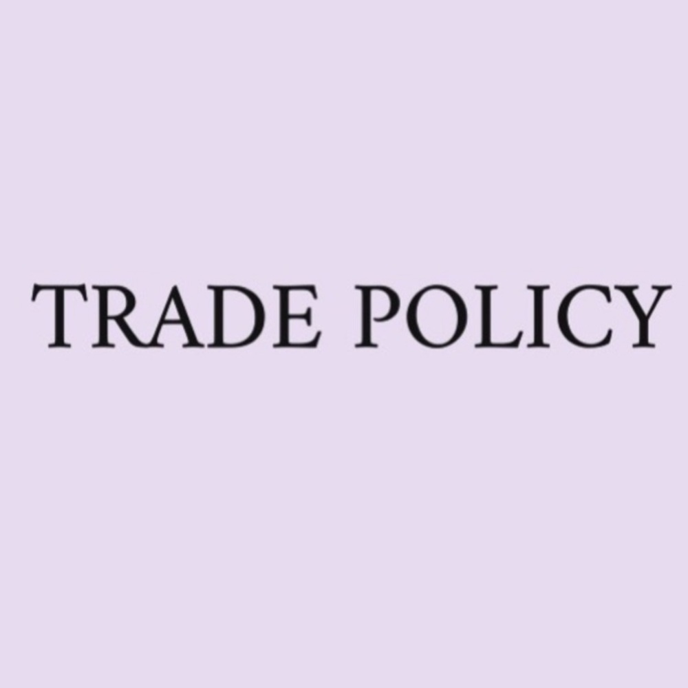 This is my trade policy
